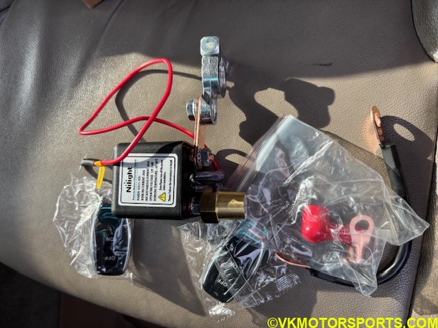 Figure 2. Unpacked view of the kill switch contents