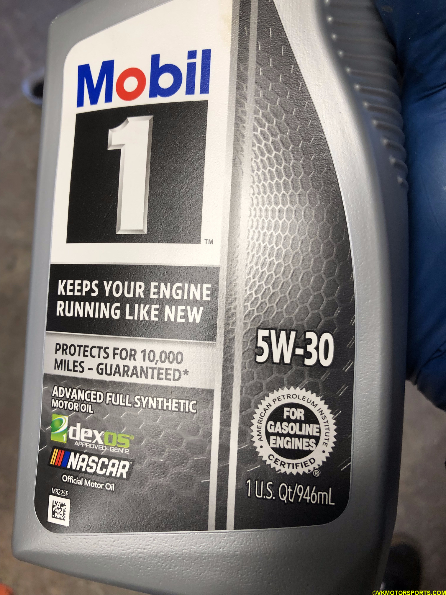 Figure 14. Mobil1 5W-30 Synthetic oil