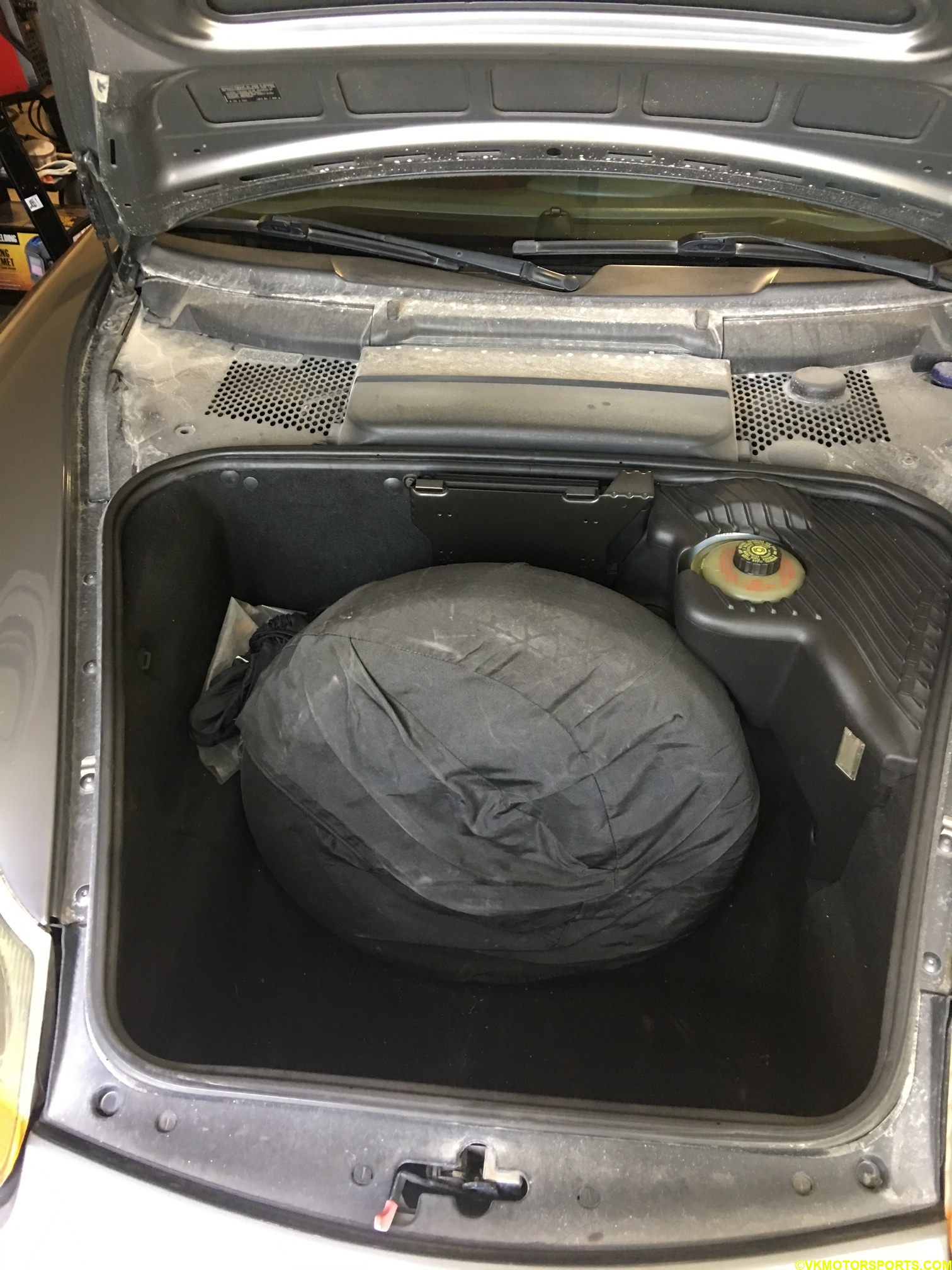 Figure 8. Front trunk open
