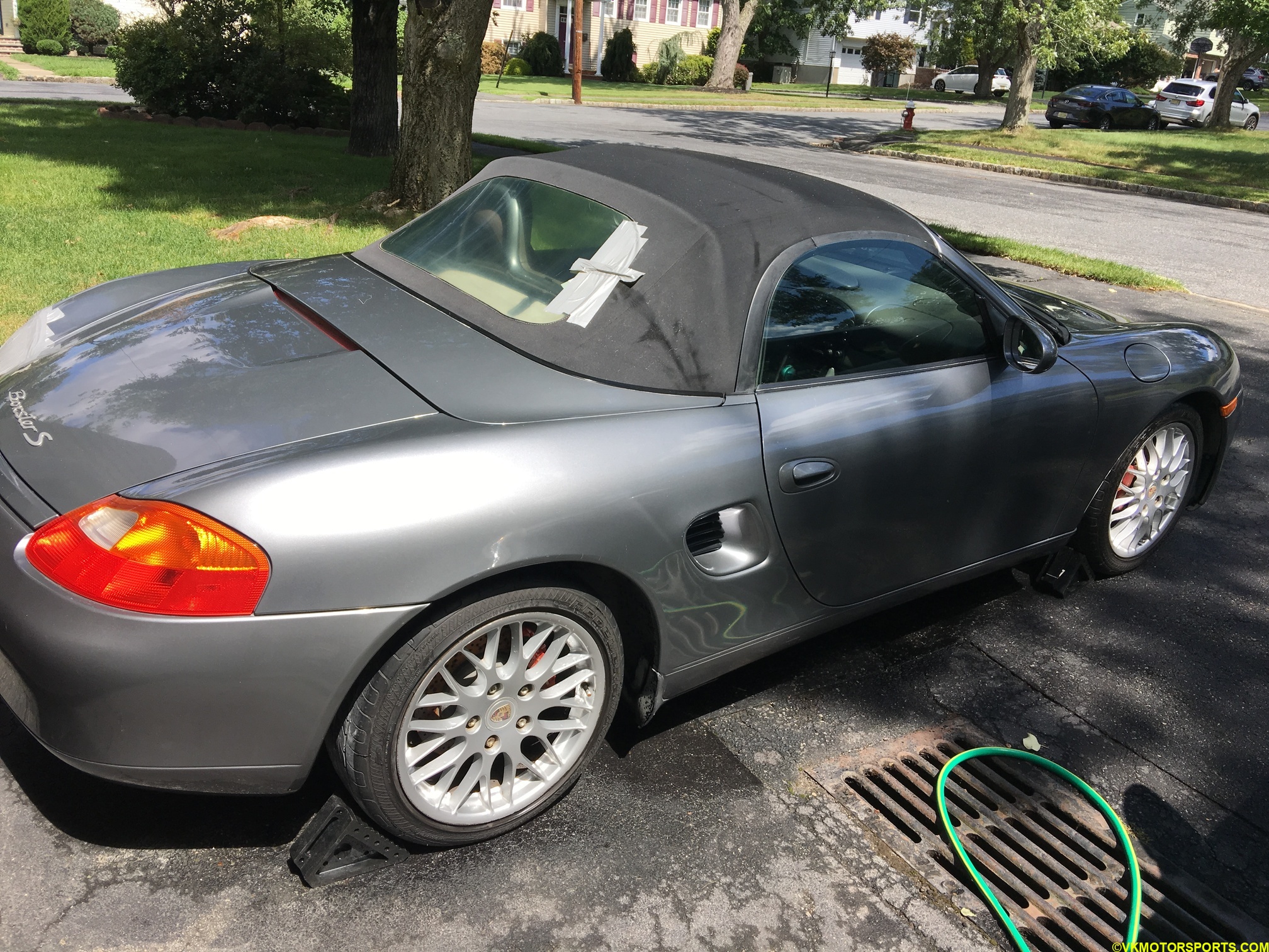 Figure 18. Duct tape on convertible top