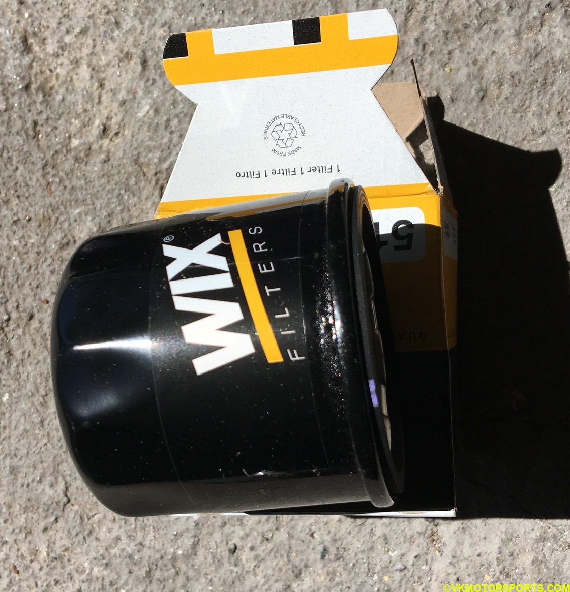 Figure 12. New Oil filter out of packaging