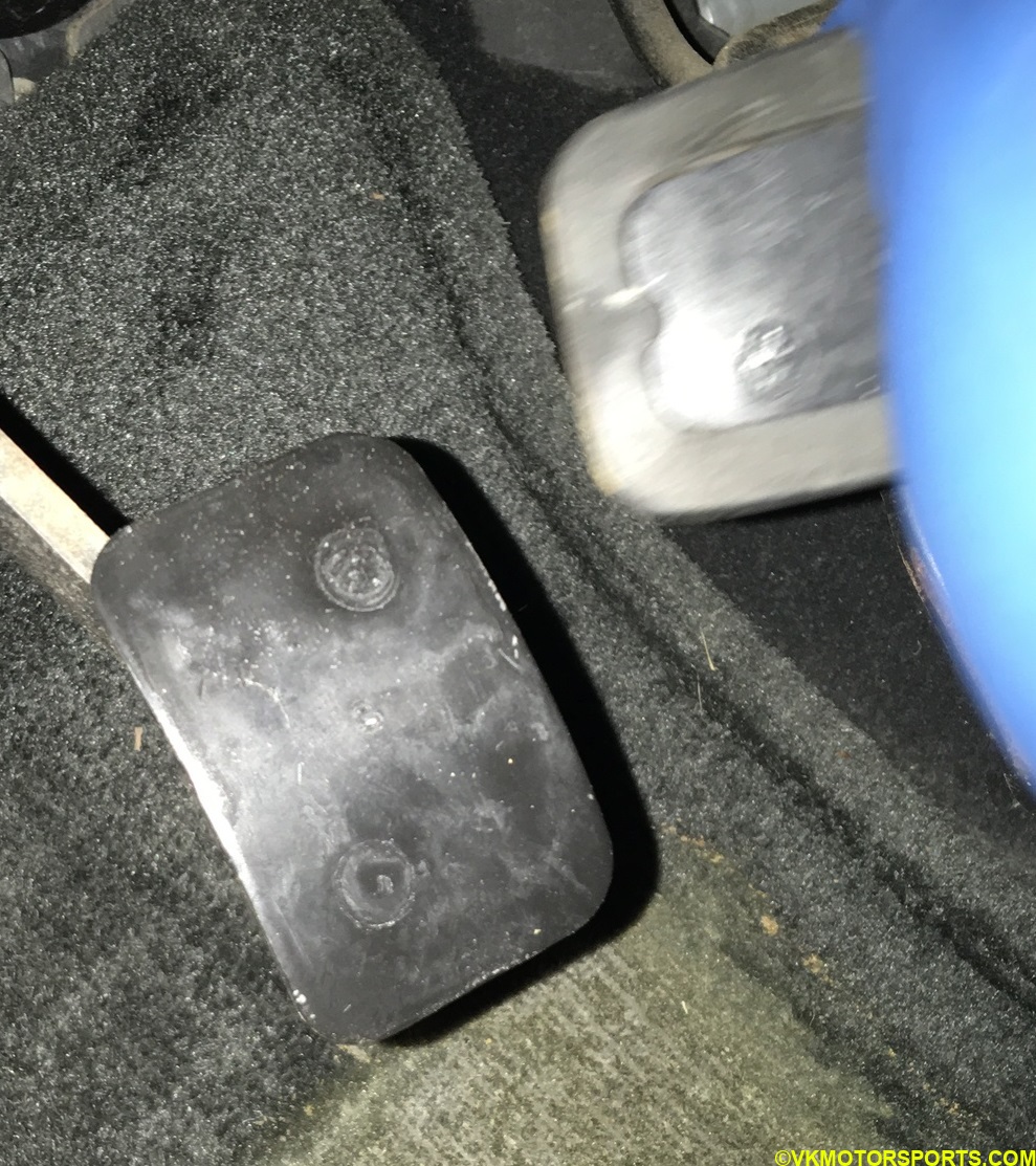 Miata Clutch Pedal Cover Removed Fully