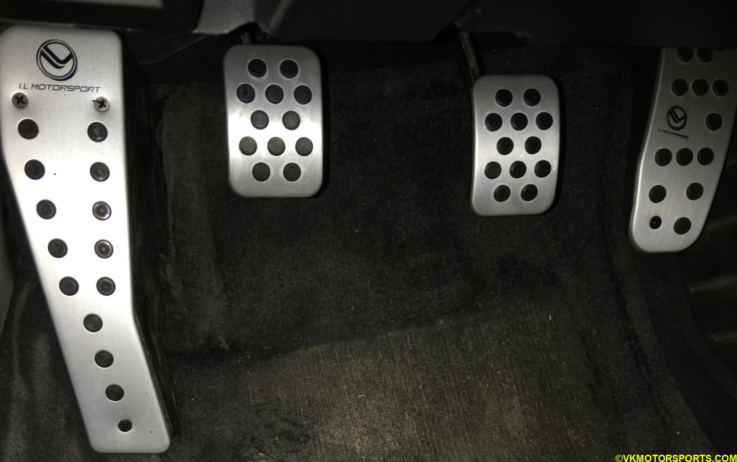 All New Pedal Covers Installed