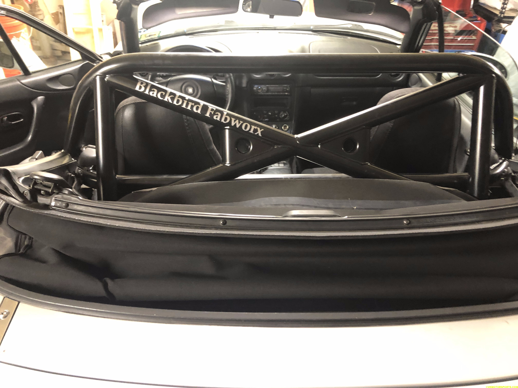 Blackbird Fabworx Rollbar in Miata