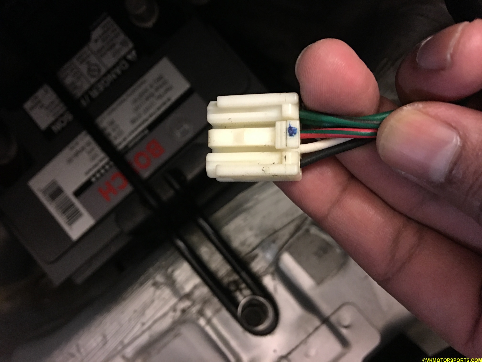 Electrical connector disconnected